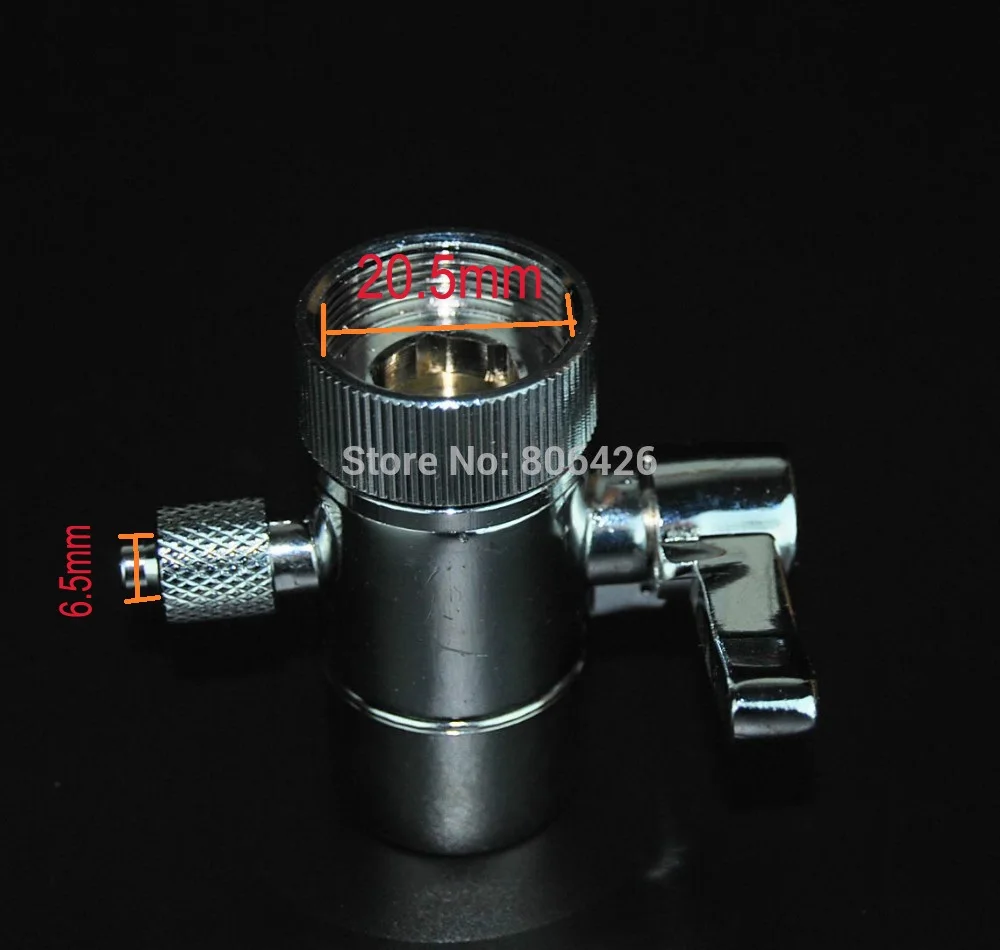 1/4 นิ้ว 6.5 มม.ถึง 1/2 นิ้ว 20.5 มม.สแตนเลส Connector-Joint Adapter/ ข้อต่อก๊อกน้ำสวิทช์, วาล์วข้อต่ออุปกรณ์