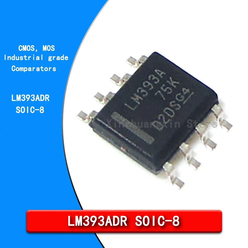 Brand new original LM393A LM393ADR SMD SOIC-8 package dual precision differential voltage comparator chip