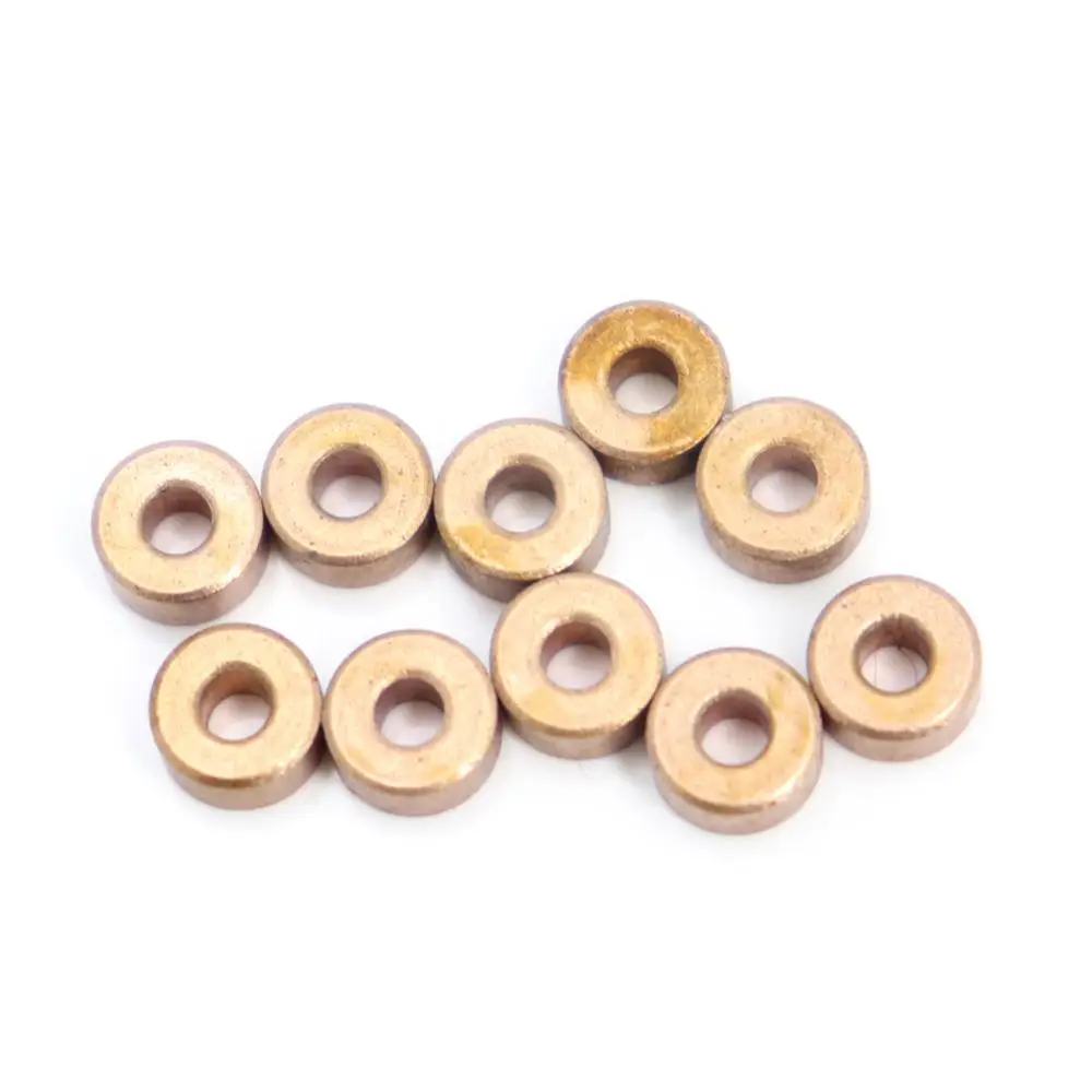 Oil Bearing 5*2B 5*2.5B 6*2.5B 6*3B ( 10 Pcs) Brass Shaft Sleeve Axle Bushing Bearings For DIY RC 4WD Models