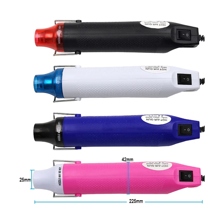 Imagem -04 - Casa Faça Você Mesmo Multi Purpose Heat Tool Soft Ceramic Hot Air Gun Removendo Preço Adesivos Embossing Selado 220v