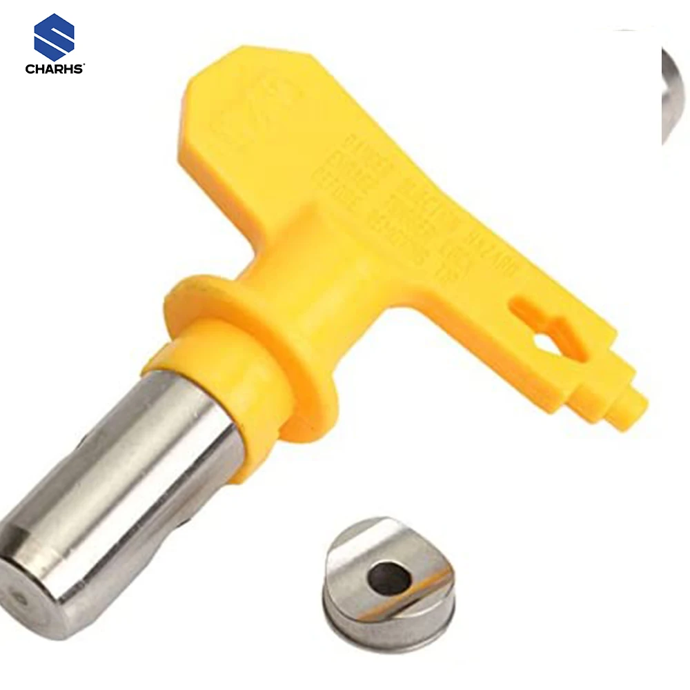 Không Cần Không Khí Bền Đen Đầu 313/411/413 Không Cần Không Khí Phun Yello Nozzle517/211 /315/409/217 Cho Áp Lực Cao xịt Bình Bơm Phun Đầu