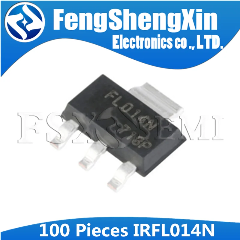 

100pcs IRFL014N SOT-223 FL014N SOT223 IRFL014NTRPBF SOT IRFL014 Power MOSFET