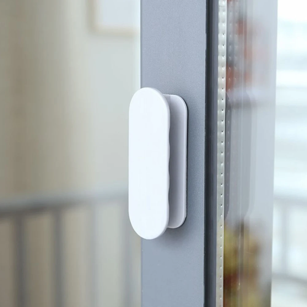 1PC/1Pair New Multipurpose Cabinet Knob Furniture Knobs Plastic Self Adhesive Door Handles Wardrobe Pulls Door Security Hardware