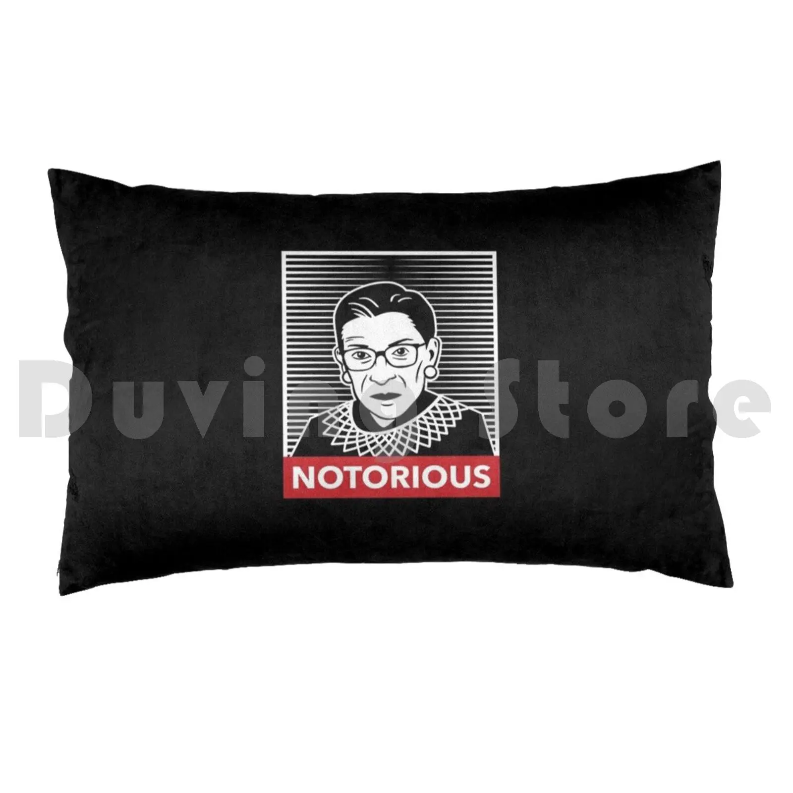 Notorious Justice Ruth Bader Ginsburg Pillow Case Printed 50x75 Ruth Bader Ginsburg Justice Judge Dissent