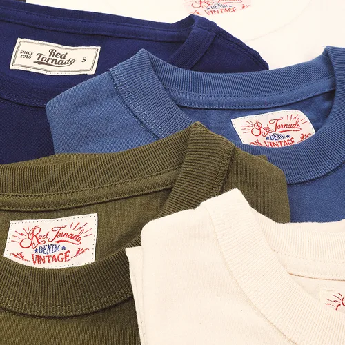 T1-0006 Camiseta de algodón informal pesada para hombre, talla europea de EE. UU., 260gsm