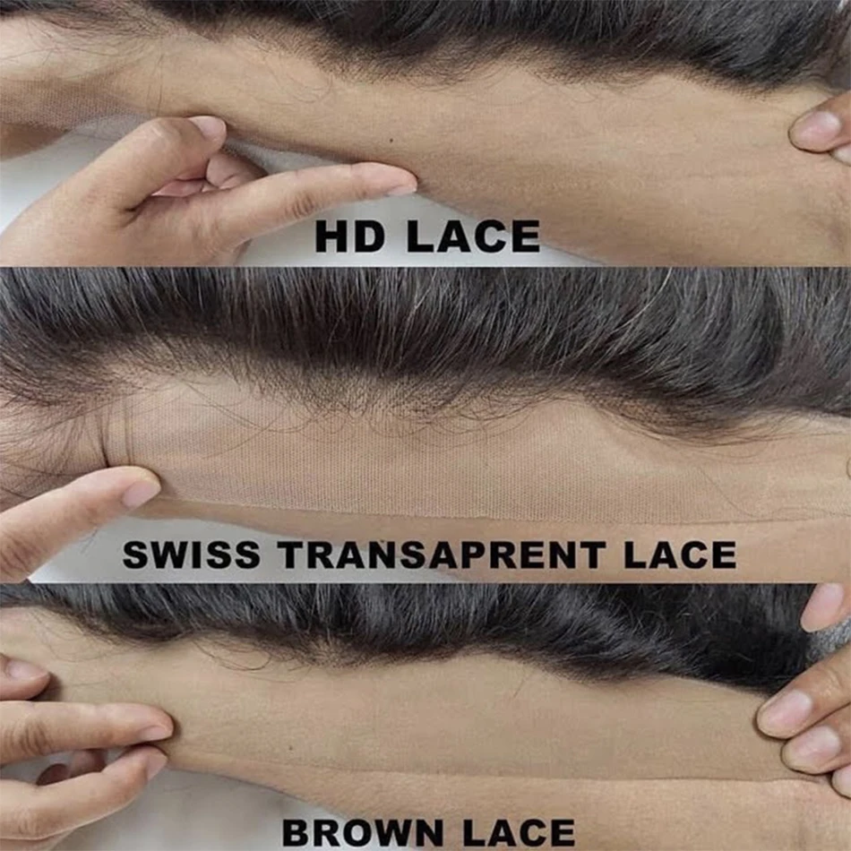 UNice 5x5 HD Lace Closure 26Inch Straight Human Hair Lace Closure 4x4 Transparent Lace Closure 1PC Free Part