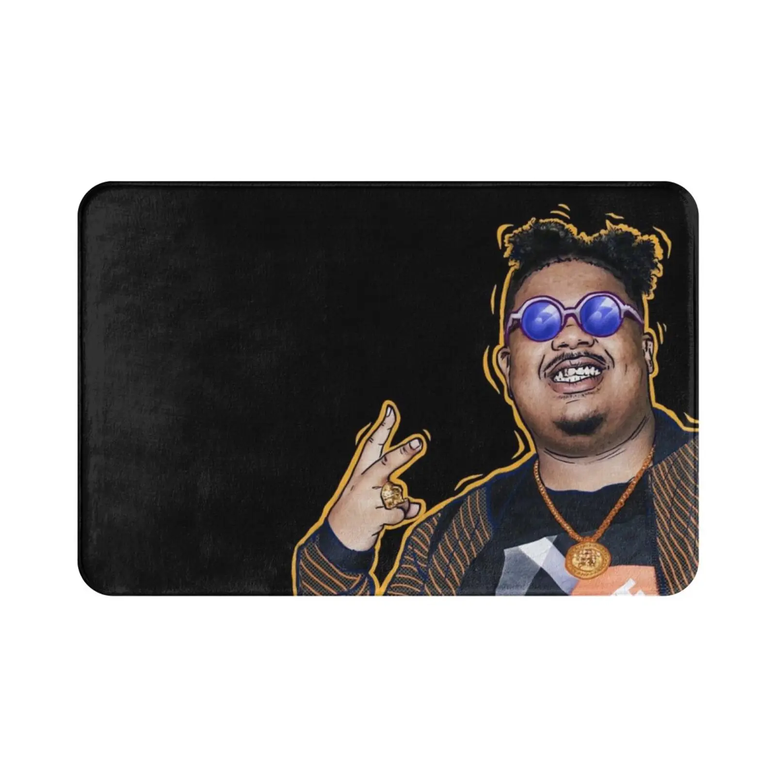 Naza-Portrait Tapis 2277 Tapis Naza Loin De Moi Souris Verte Marwa Loud Allez Les Gros Rap