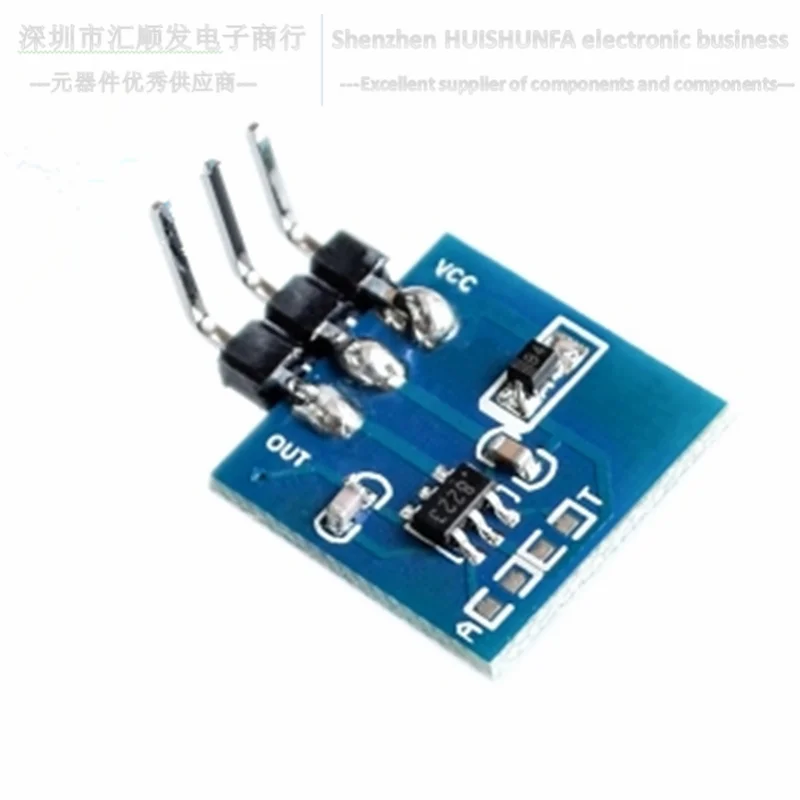 Емкостный переключатель сенсорного кнопочного модуля может установить режим самоблокировки TTP223