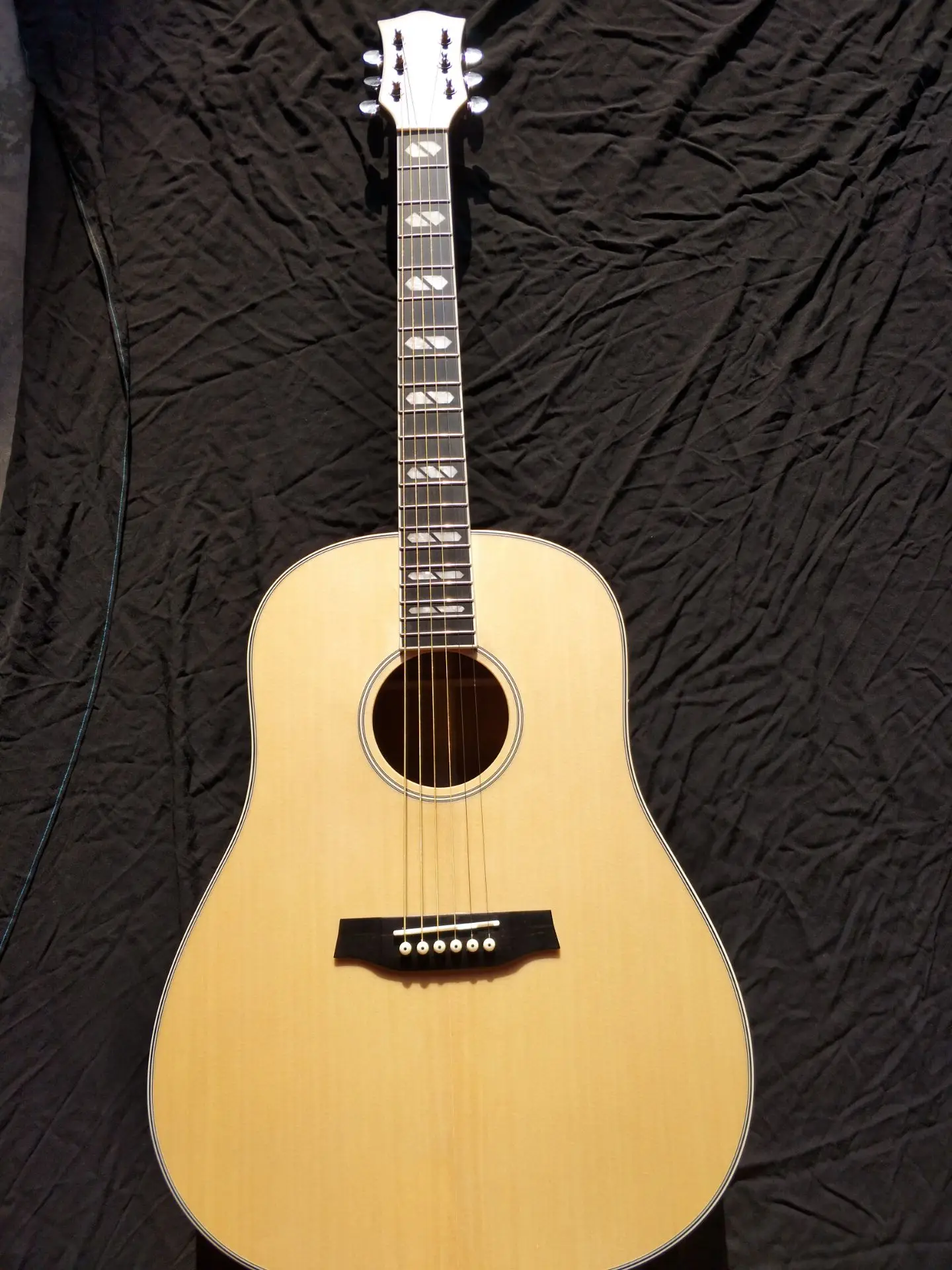 

free shipping D dreadnought body fully solid wood 41 inches acoustic guitar customize slope shoulder electric acoustic guitar