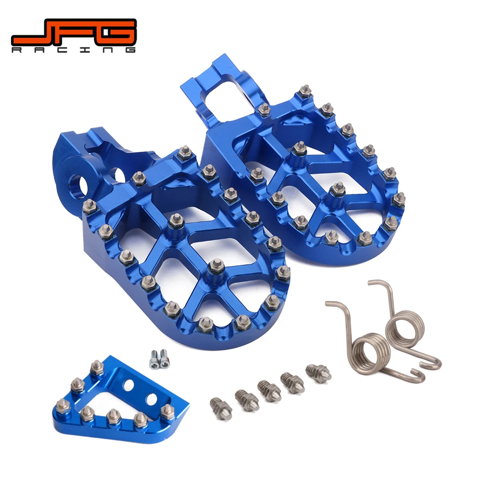 Motorcycle Foot Pegs Rests Pedals Footrest Footpeg Brake Step For Husqvarna TE TX TC FC FX FE 125 150 250 350 450 501 2017-2022