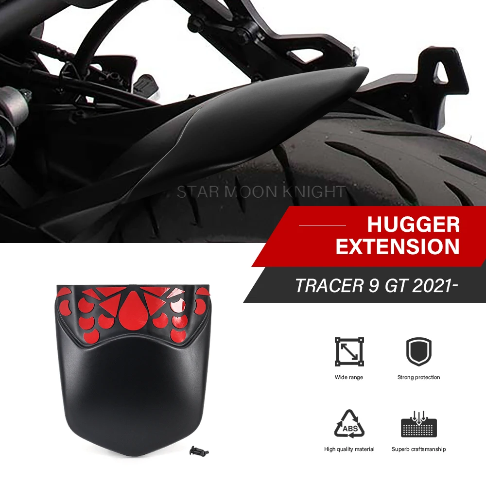 

Tracer 9 GT Motorcycle Accessories Rear Fender Mudguard Extender Hugger Extension Refit For Yamaha Tracer 9 GT Tracer9 2021 -