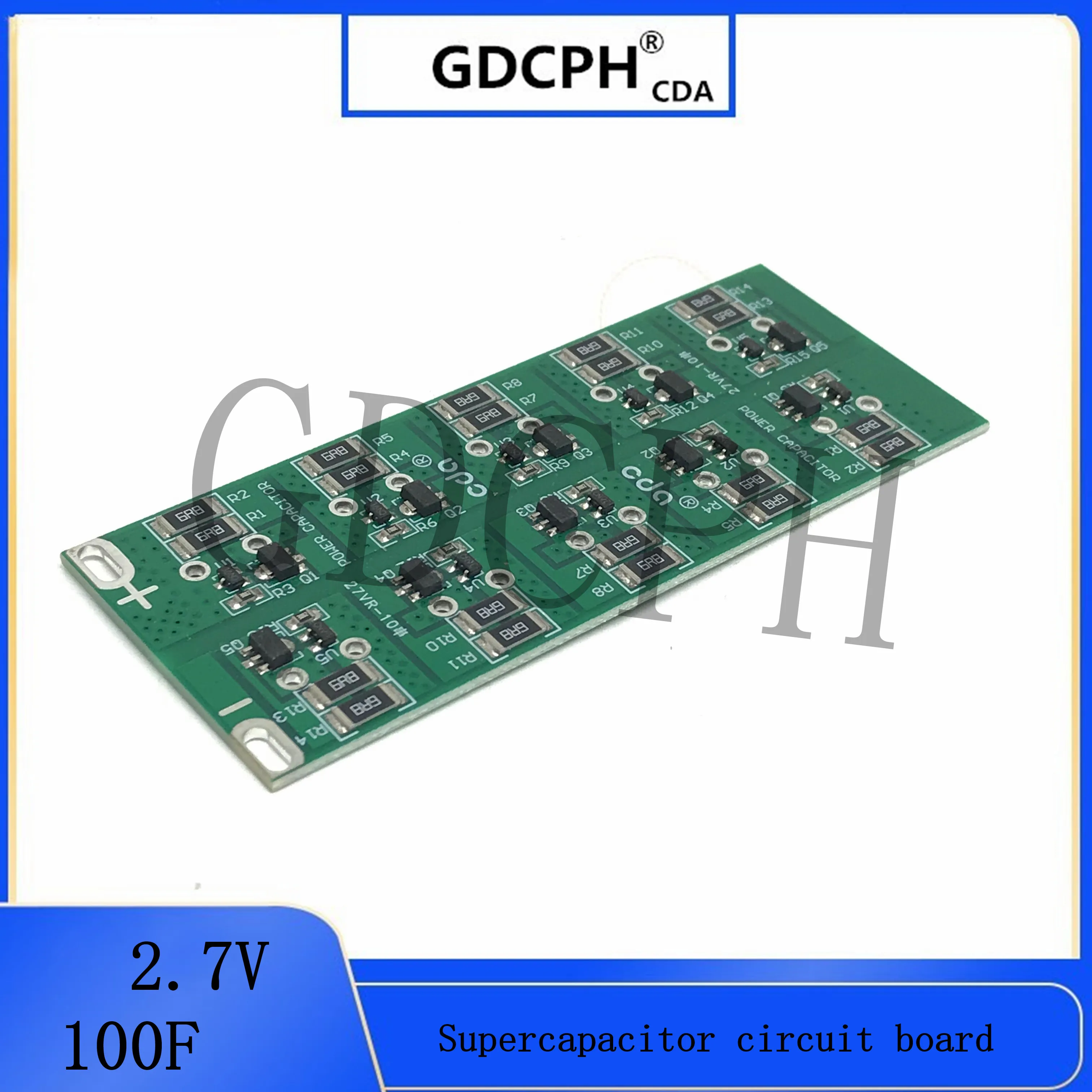 2.7V100F 60F 5F 30F 90F 120F 2.7V Stabilizer plate 27V Farad capacitor module