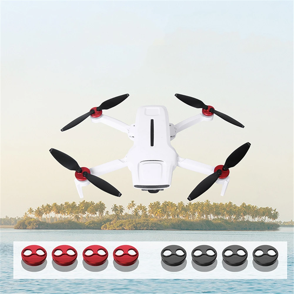 

4 PCS Drone Motor Protective Cover Scratchproof Aluminum Alloy Motor Caps for FIMI X8 MINI Accessories Parts