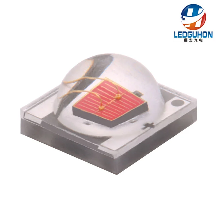 AlN frame packing 660nm 3W 3535 red high power led