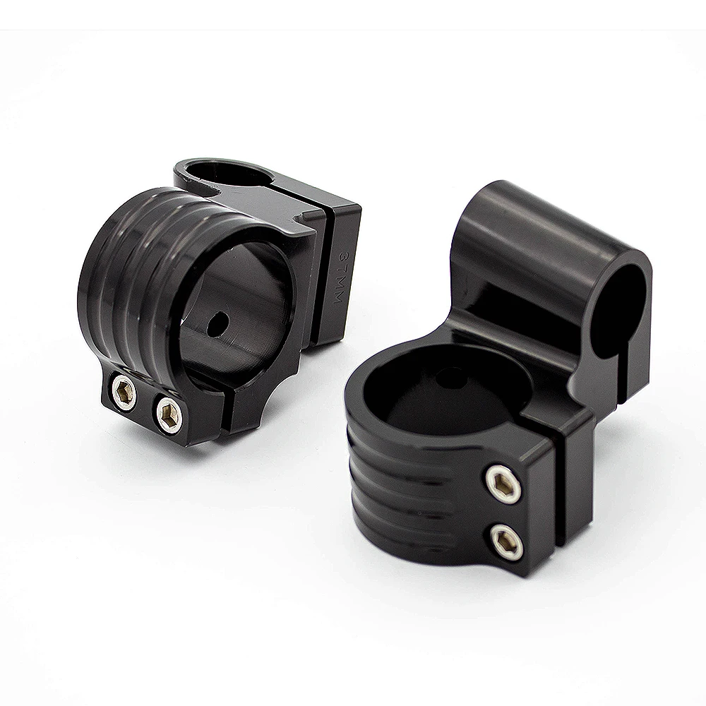 Motorcycle Rised Riser Clip on 31 33 35 36 37 41 43 45 46 48 50 51 52 53 54mm Adjustable Clip ons 7/8\