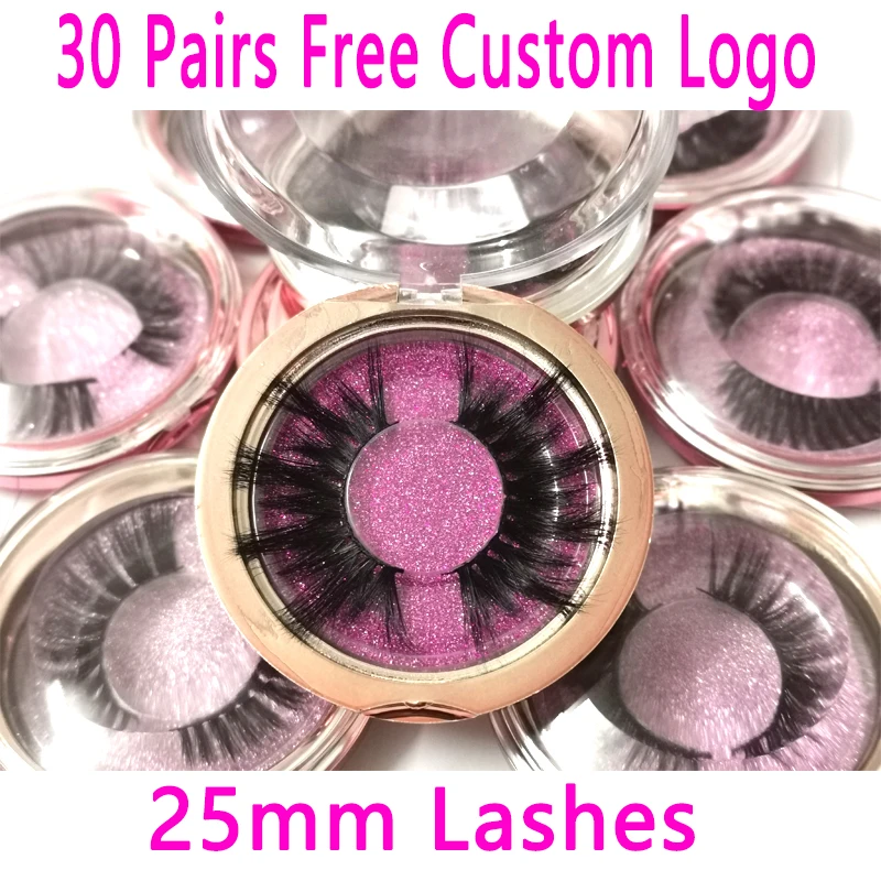 

30Pairs/lot 25mm Lashes 3DMink Eyelashes Criss-cross Eyelashes Cruelty Free Volume Mink Lashes Dramatic Eye lashes Makeup Tools