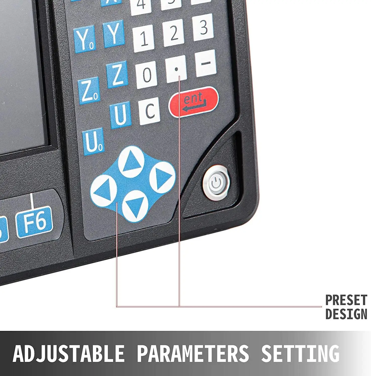 4 Axis Digital Dro Readout Kit for Milling Machine  with 4pcs Linear Scale  IP55 Sealing Protection