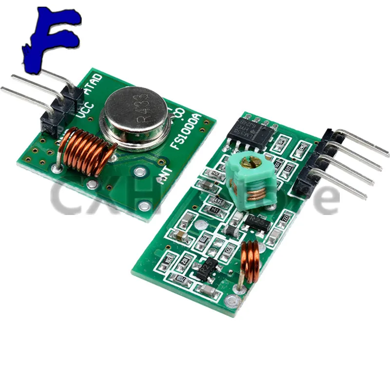 433 Mhz RF Transmitter and Receiver Module Link Kit for ARM/MCU WL DIY 315MHZ/433MHZ Wireless Remote Control for arduino Diy Kit