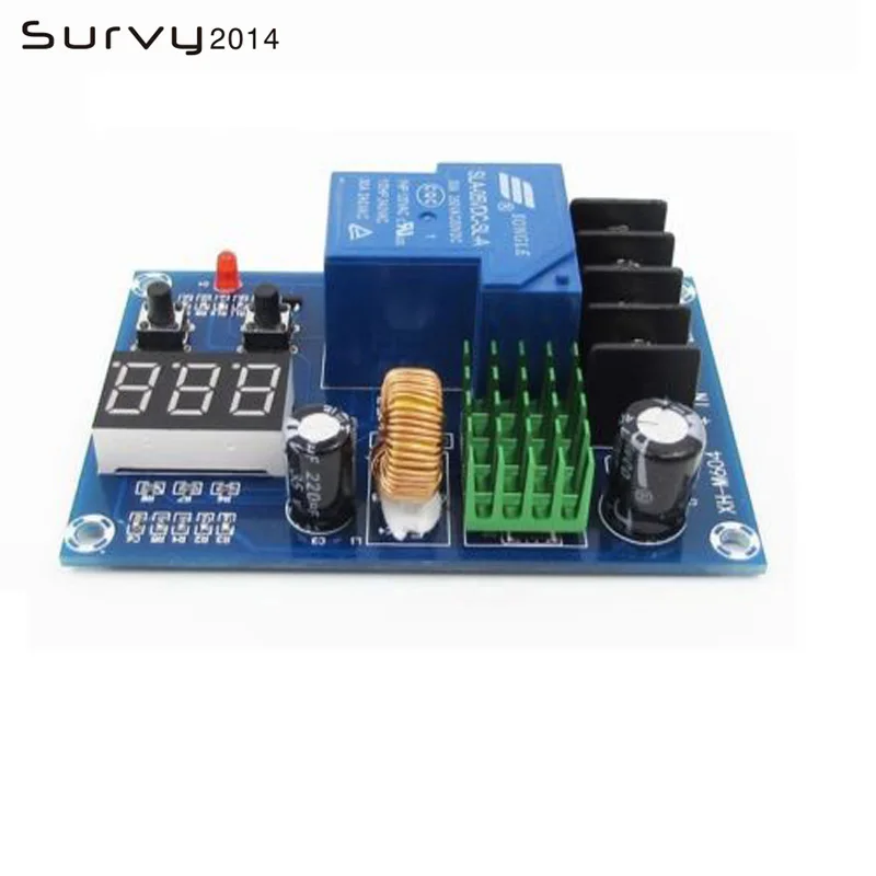 1PCS 3,7 V-120V blei-säure Batterie Lade Controller Schutz Bord schalter 12v 24v diy elektronische