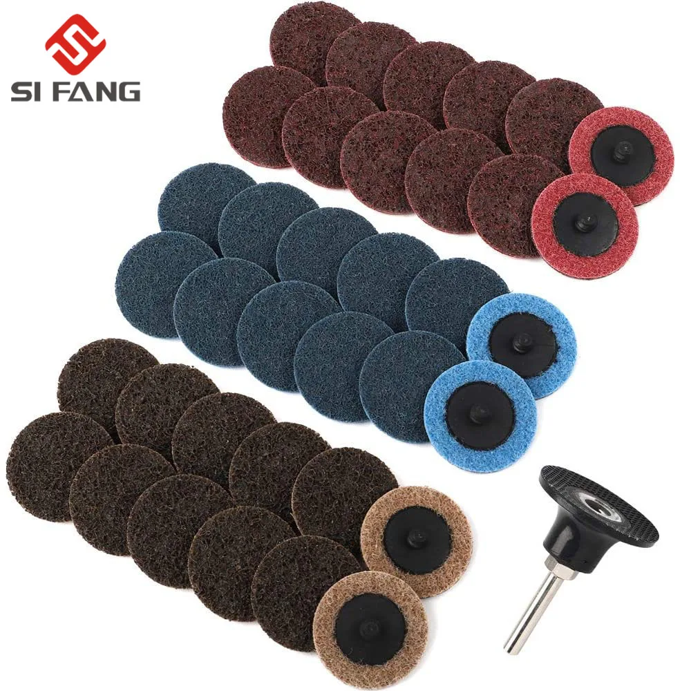 37 sztuk 2 cal 50mm 3 cal typu R tarcze szlifierskie rolki blokady powierzchnia tarcze szlifierskie Pad tarcza do polerowania do narzędzia obrotowego