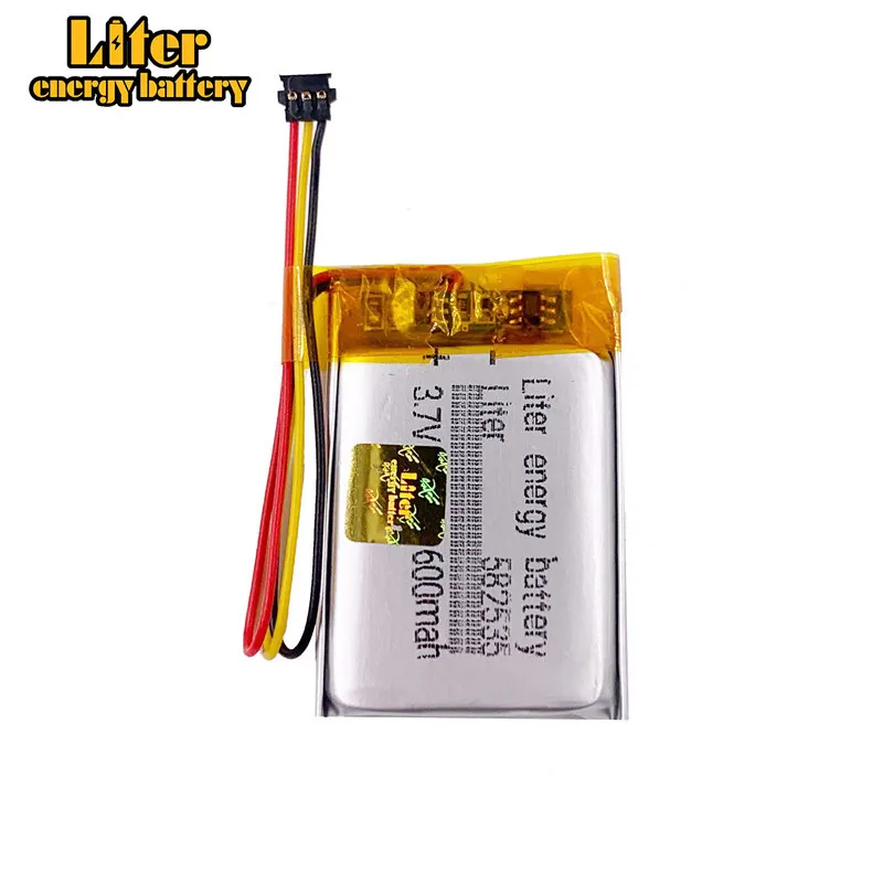 MODEL 582535 SP5 3.7V 600mAh akumulator bateria do hp rejestrator jazdy papago f320 f300 QStar A5 DVR 602535