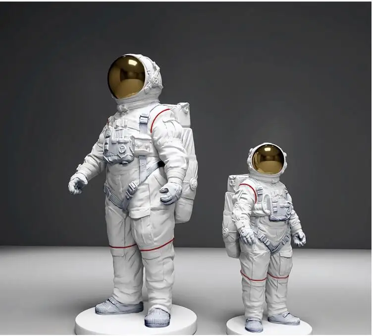 

Modern Luxury Astronaut Resin Accessories Art Home Livingroom Floor Furnishing Crafts Hotel Entrance Aisle Sculpture Decoration