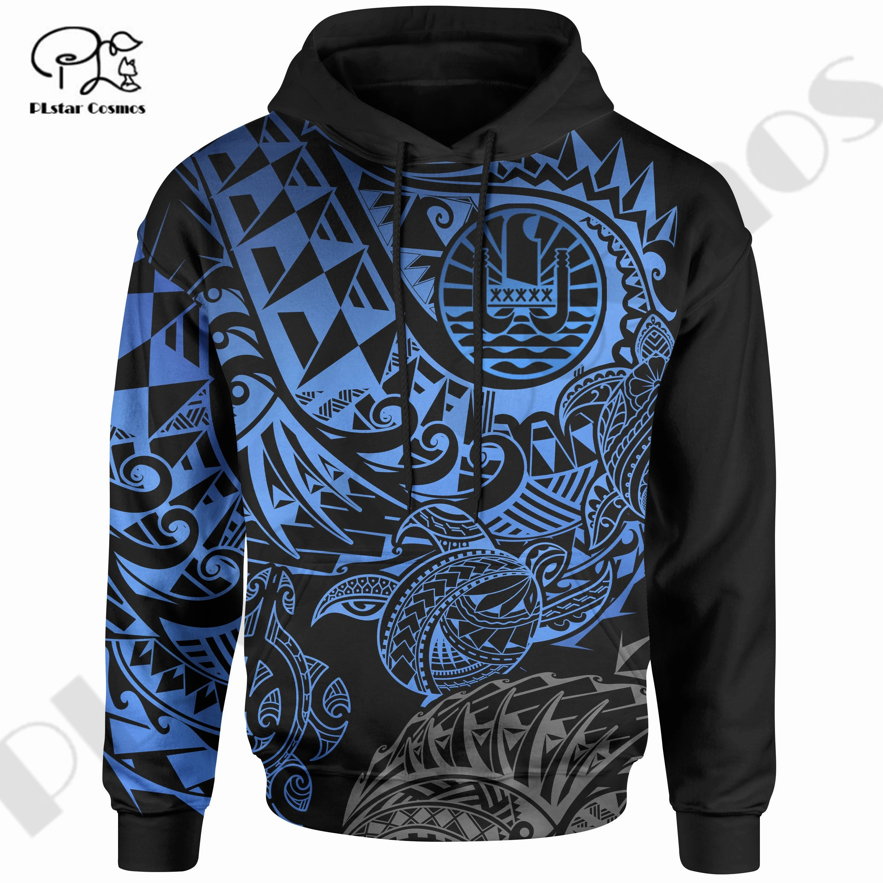 

PLstar Cosmos 3DPrinted Newest Tahit French Polynesia Tribal Unique Unisex Streetwear Harajuku Pullover Hoodies/Sweatshirt/Zip 7