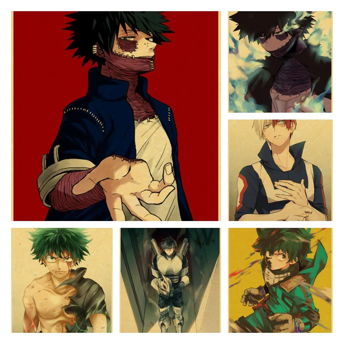 

5D Diy Diamond Painting My Hero Academia Anime Bnha Deku Manga Poster Diamond Mosaic Embroidery Cross Stitch Artist Home Decorat