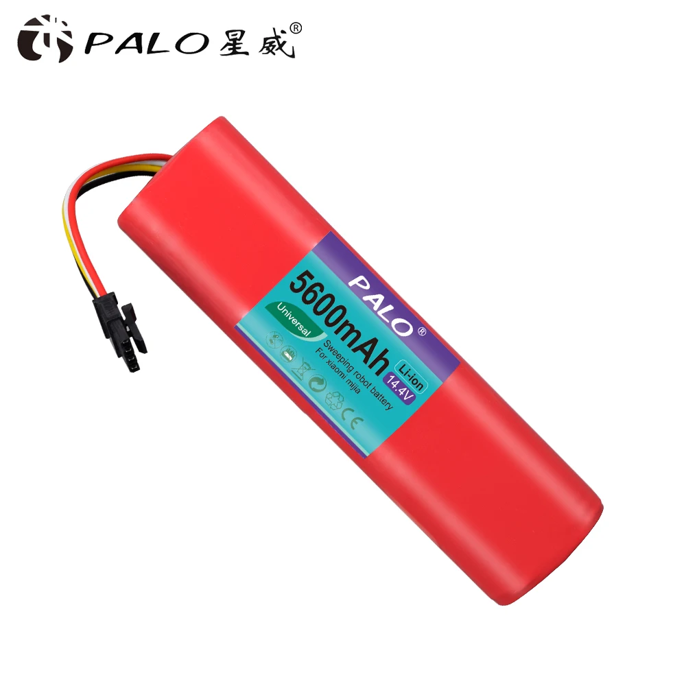 

PALO li-ion battery 5600mAh for xiaomi mi vacuum robot Robotics cleaner mi robot Vacuum Cleaner accessories roborock S50 S51