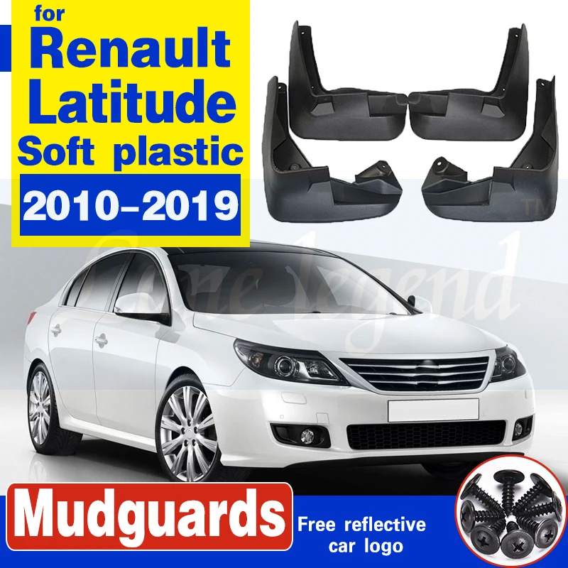 

Mudflap for Renault Latitude 2010~2019 Safrane Samsung SM5 Fender Mud Guard Flap Splash Flaps Mudguards Accessories 2011 2012