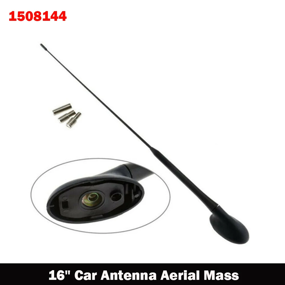 Black Antenna Aerial Roof Mount Base For Ford /Focus /Mondeo /KA /Fiesta /Transit 1087087 1508144  95GP18828AP Car Accessories