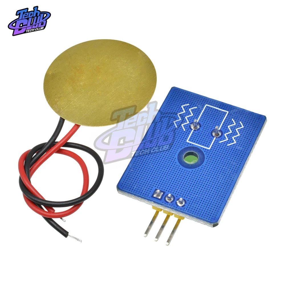 Keramische Piëzo Trillingen Sensormodule Analoge Controller Elektronische Componenten Benodigdheden Sensor Diy Kit 3.3V/5V Voor Arduino r3