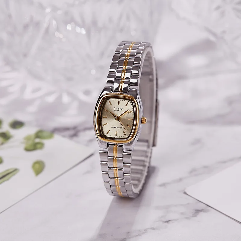 Casio – montre à Quartz pour femmes, ensemble de luxe de grande marque, étanche 30m, horloge en forme de reloj mujer saat