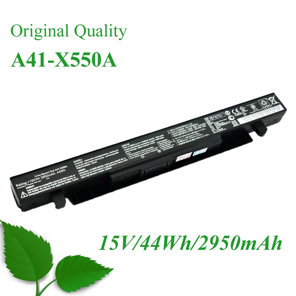 CP Battery A41-X550 A41-X550A 44WH For X450 X550 X550C X550B X550V X450C X550CA X452EA X452C A450 K450 K550 P550 Series Notebook