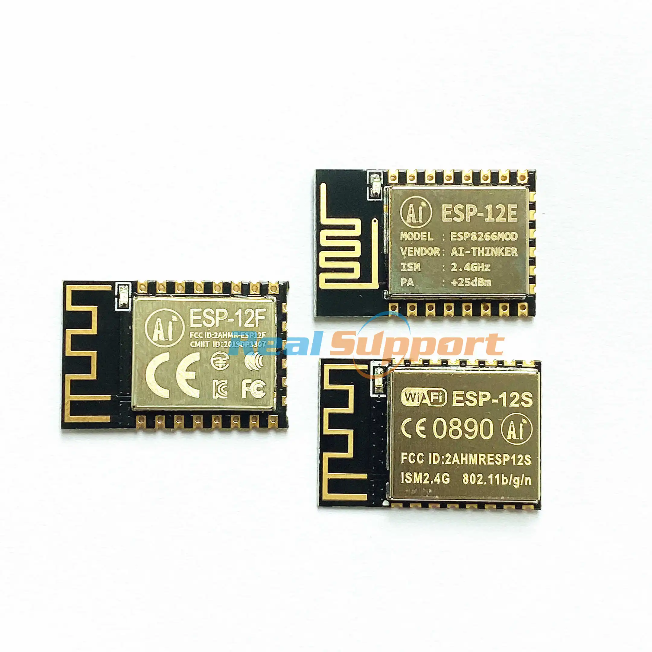 ESP8266-12 ESP-12 ESP-12E ESP-12F ESP-12S ESP8266 WIFI wireless module 32Mbit Flash Memory AI-THINKER TAPE & REEL ORIGINAL REAL