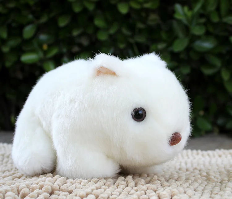 new toy lovely hamsters plush toy,white or gray mouse soft doll baby toy birthday gift h2157