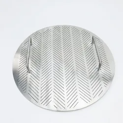 Free Shipping  False Bottom Diameter 345mm With Double Handle Or Single Handle,2 mm Thickness,Gap Size 0.7 mm Stainless Steel304