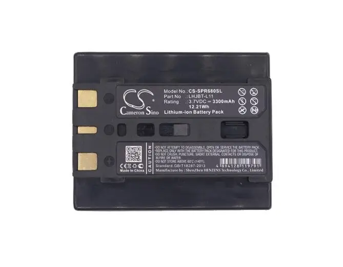 

cameron sino 3300mah battery for SPECTRA PRECISION PR-655 PR-670 PR-680 PR-680L SpectraScan PR-655 SpectraScan PR-670