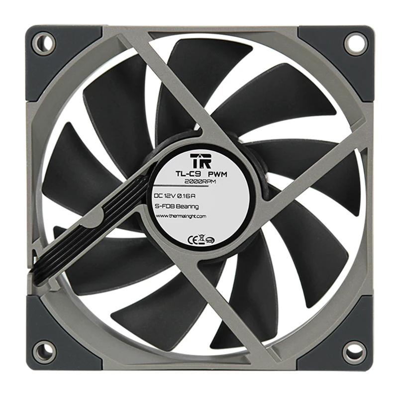 Thermalright TL-C9 CPU Lüfter 90mm 4pin PWM Computer Fall Lüfter 9025 Calanced Fall Fan FDB Lager