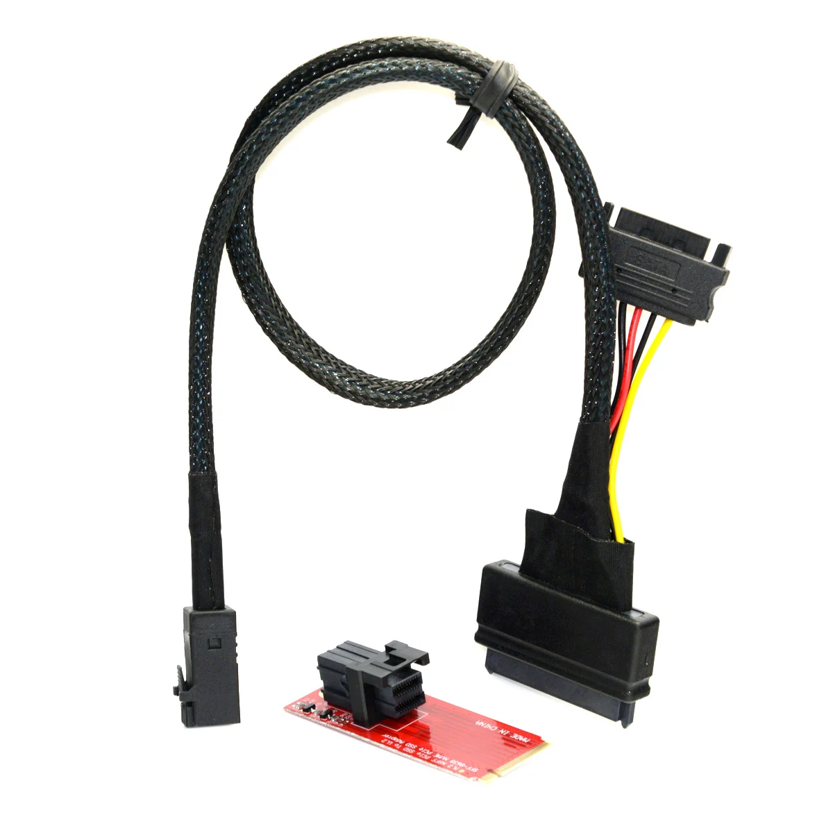 

CY U.2 U2 Kit SFF-8639 NVME PCIe SSD Adapter & Cable for Mainboard Intel SSD 750 p3600 p3700 M.2 SFF-8643