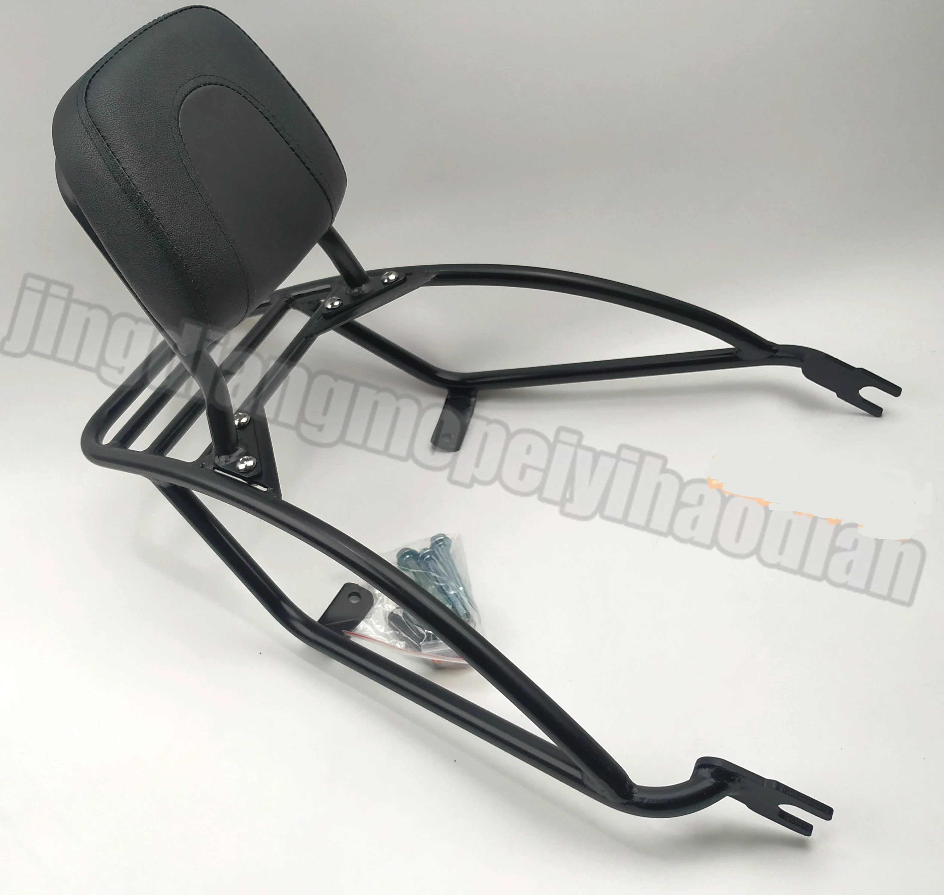 Backrest Sissy Bar Luggage Rack Pad for Harley Davidson Street Rod XG750A 17-20