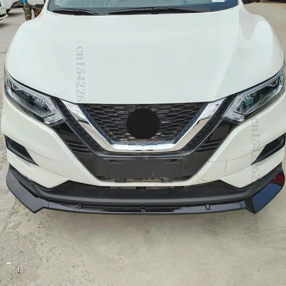 Modification Tuning Accessories Front Bumper Lip Chin Protector Facelift Spoiler Guard For Nissan Qashqai 2017 2018 2019 2020