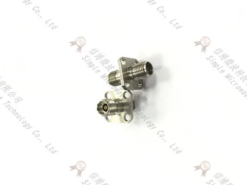 

2.92-kfk four hole flange millimeter wave adapter 2.92mm-kfk2.92mm female to female flange connector