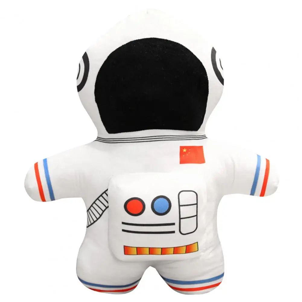 Bambola di peluche forma carina da collezione in cotone PP incorporato spazio astronauta farcito cuscino giocattolo regalo di compleanno per bambini bella decorazione domestica