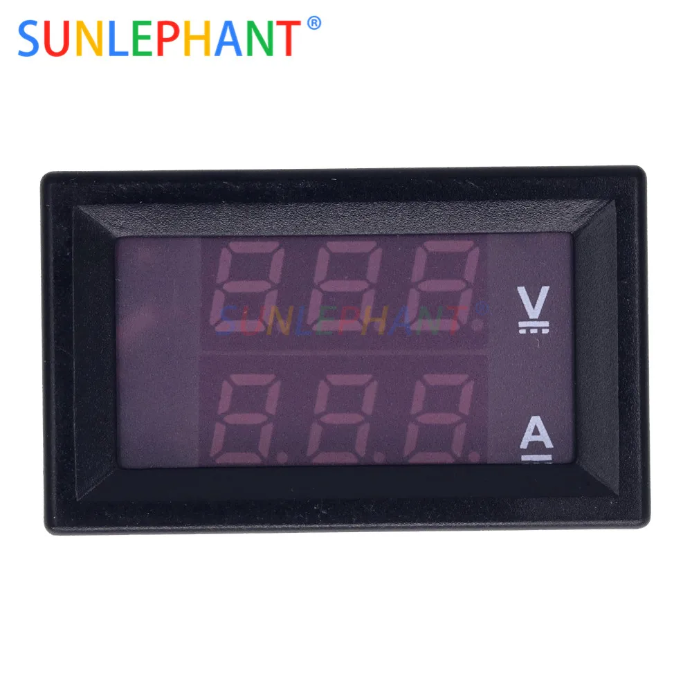 0.28 inch Mini Digital Voltmeter Ammeter DC 100V 10A Panel Amp Volt Current Meter Tester 0.28