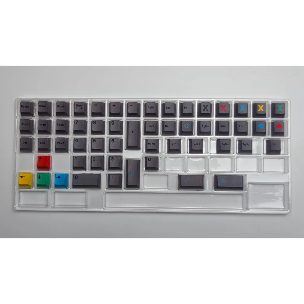 مفاتيح GMK PBT ، 129 أغطية مفاتيح ، أغطية مفاتيح مهاجم GMK مخصصة بألوان الكرز الشخصي ، أغطية مفاتيح للوحة المفاتيح الميكانيكية/الألعاب الميكانيكية...