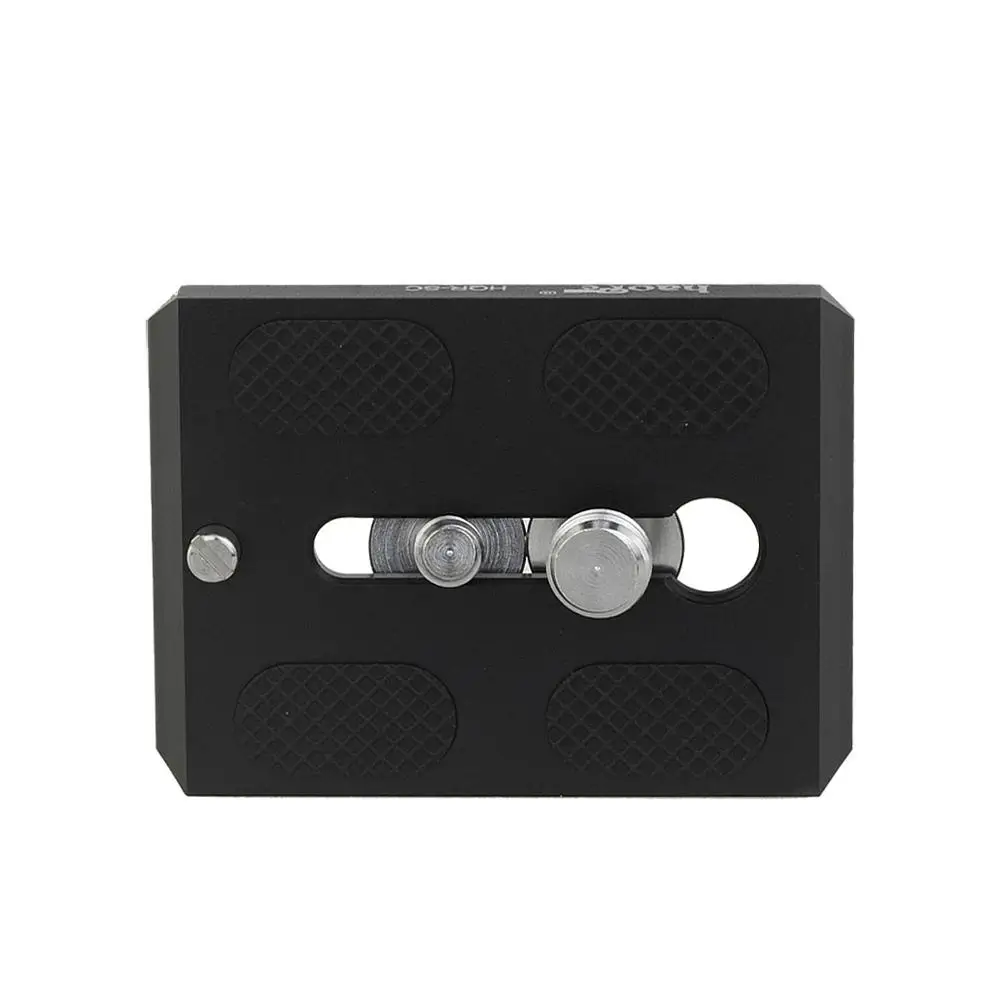 Haoge Camera Quick Release Plate for Sachtler Tripod Head Replace Touch & Go Plate S