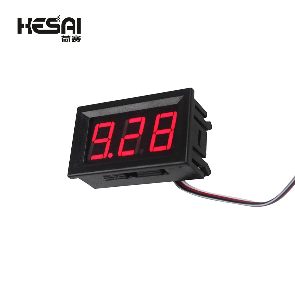 4.5-30V DC Car Motor Red LED Digital Voltmeter Gauge Volt Voltage Panel Meter LED Displays