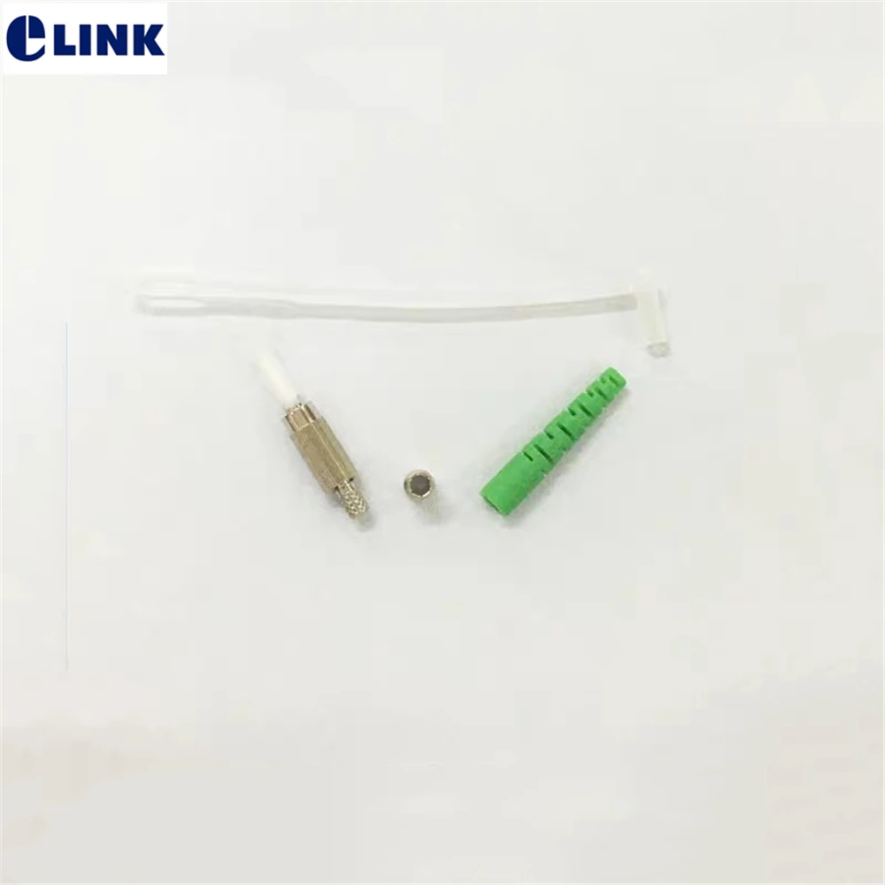 Fiber optic connector kits, 2mm, 2.0mm, 3.0mm, 0.9mm, SM, dab, APC, free shipping, eLink