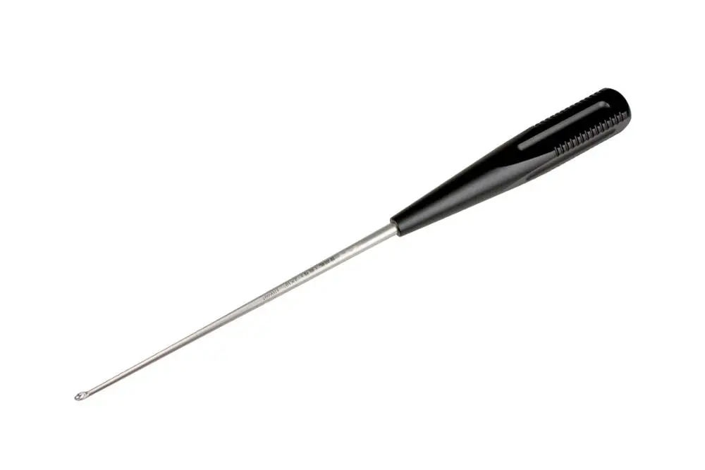 Orthopedic instrument medical spine cervical lumbar intervertebral disc straight curved head  bone curette curettag joint Scoop